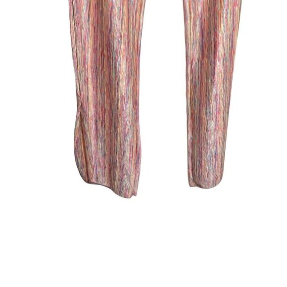 Isabella Rose Coverup Pants Women's Small Mesh Slit Drawstring Colorful NWT - Picture 3 of 14